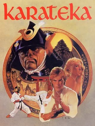 Arte da capa de Karateka