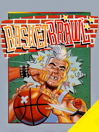 Arte da capa de Basketbrawl