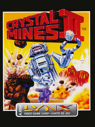 Arte da capa de Crystal Mines II