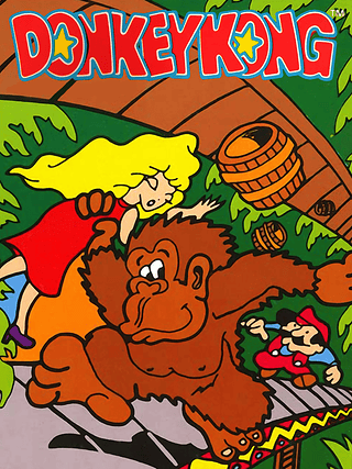 Arte da capa de Donkey Kong