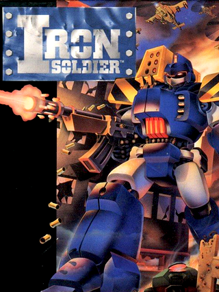 Arte da capa de Iron Soldier
