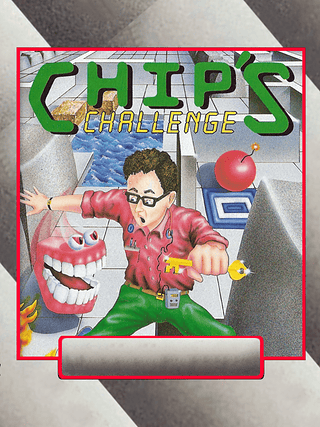 Arte da capa de Chip's Challenge