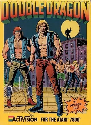 Arte da capa de Double Dragon