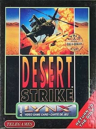 Arte da capa de Desert Strike: Return to the Gulf
