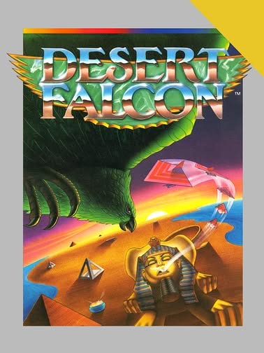 Arte da capa de Desert Falcon