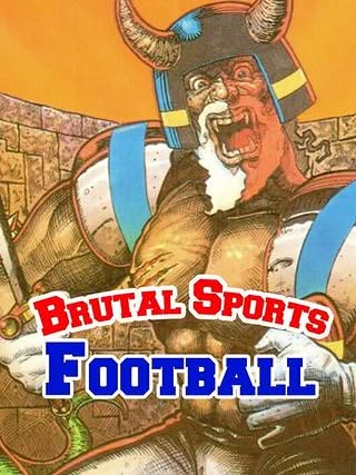 Arte da capa de Brutal Sports Football