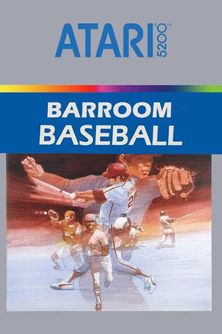 Arte da capa de Barroom Baseball