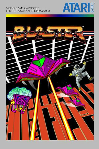 Arte da capa de Blaster