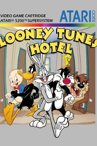 Arte da capa de Looney Tunes Hotel