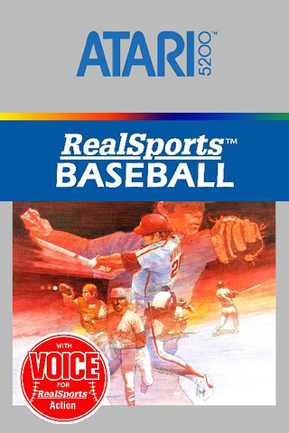 Arte da capa de RealSports Baseball