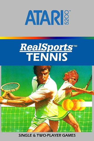 Arte da capa de RealSports Tennis