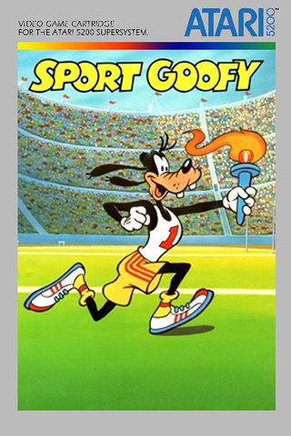 Arte da capa de Sport Goofy