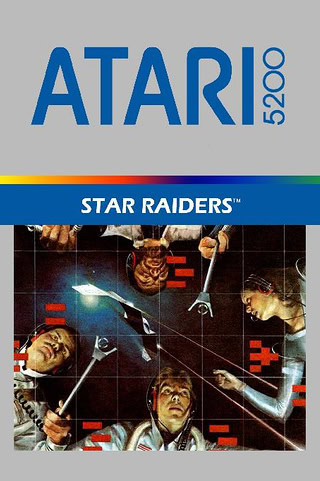 Arte da capa de Star Raiders