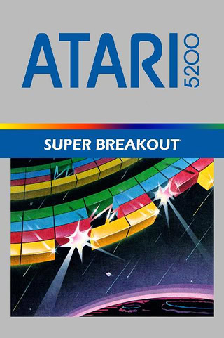 Arte da capa de Super Breakout